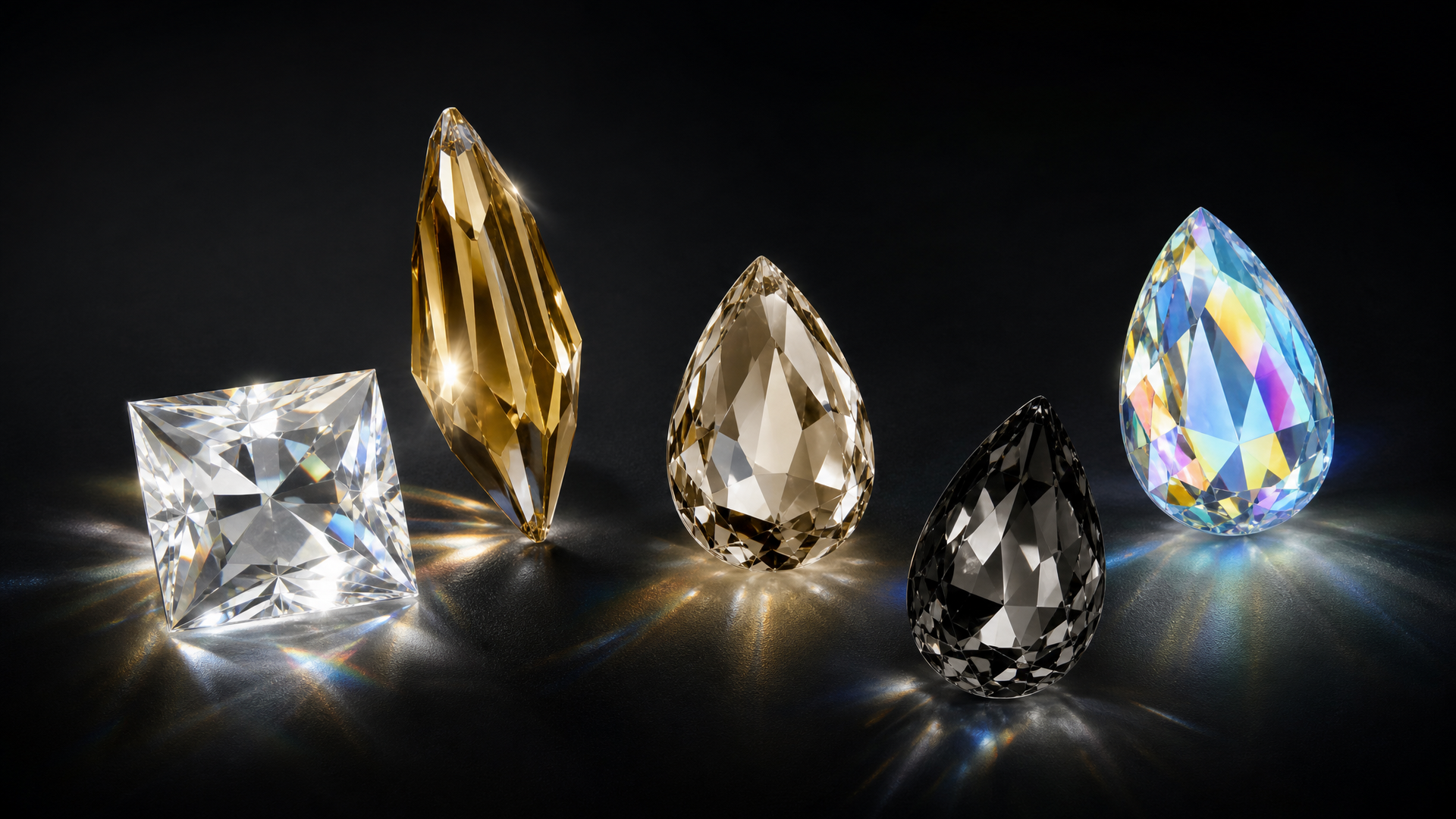 Five Rareprism Asfour crystal signatures in editorial composition